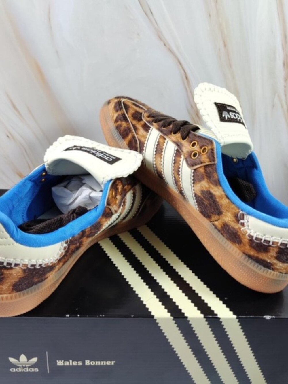 Adidas Samba Wales Bonner Pony Leopard✨ - Picture 2 of 5